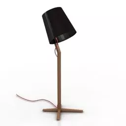 Contemporary Torchere Lamp 3d model