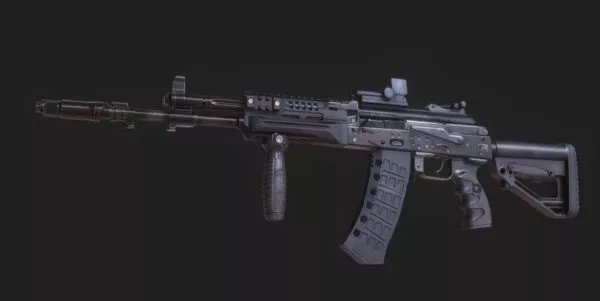 Rifle Gun Without Material 3d model