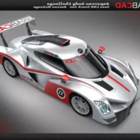 Tosa Lmp Sport Car 3d model