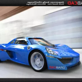 Tosa Street Sport Car 3d model