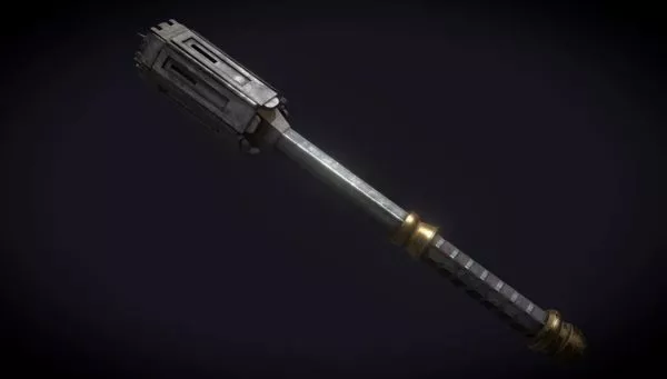 Tower Mace Weapon 3d model Tower Mace Weapon 3d model
