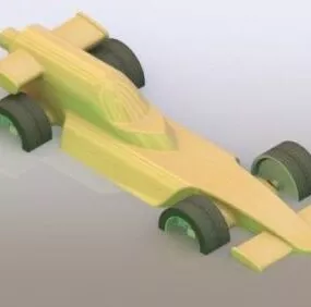 Children Toy F1 Car 3d model
