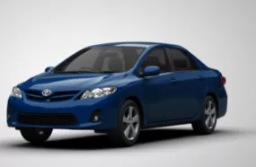 Toyota Corolla E140 Car 3d model