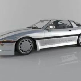 Toyota Supra 1990 Car 3d model