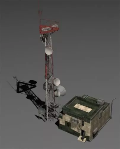 Lifeguard Station Building 3d model