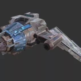 Transport Ligero Spaceship 3d model