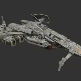 Spaceship Ligero Gardianer Cruiser 3d model