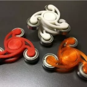 Tri Star Spinner Printable 3d model
