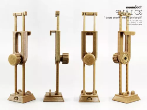 Nokia Mobile Phone On Circle Holder 3d model