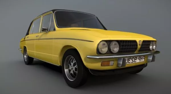 Triumph Dolomite Sprint Car 3d model Triumph Dolomite Sprint Car 3d model