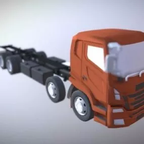 Truck Head Vehicle 3d model