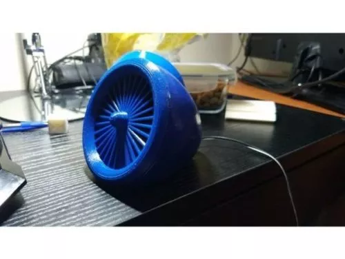 Electric Wind Turbine 3d model