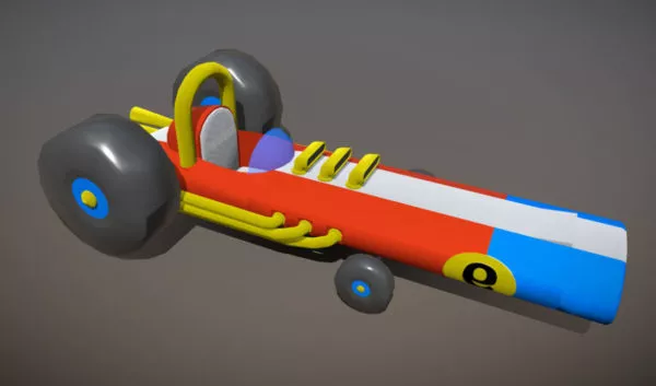 Turbo Terrific Car 3d model Turbo Terrific Car 3d model