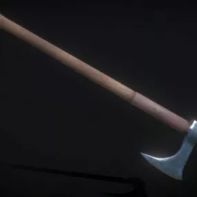 Two Handed Axe Weapon 3d model