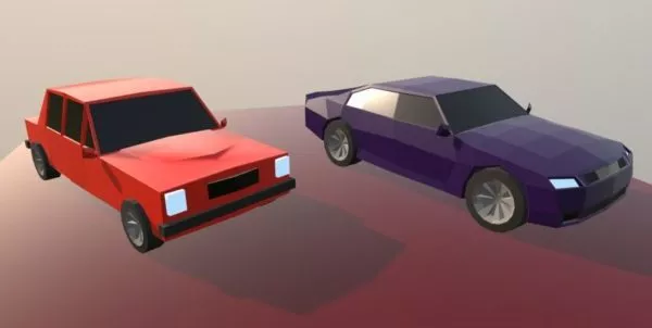Lowpoly Cars For Gaming 3d model Lowpoly Cars For Gaming 3d model