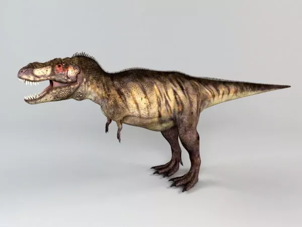 Realistic Allosaurus Dinosaur 3d model