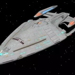 Uss Prometheus Spaceship 3d model