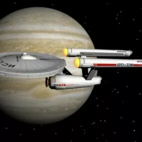 Uss Enterprise Spacecraft 3d model