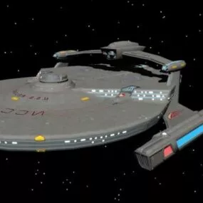 Uss Reliant Spaceship 3d model
