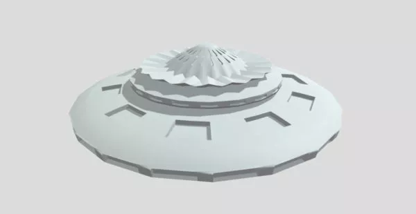 Ufo Scifi Spacecraft 3d model