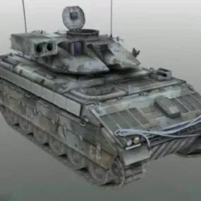 Military Us Apc Tank 3d model