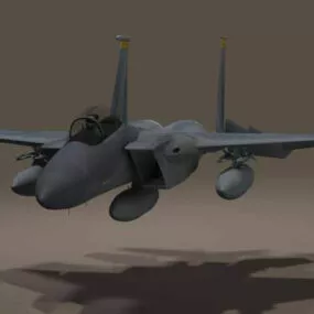 Us F15c Fighter Aircraft 3d model