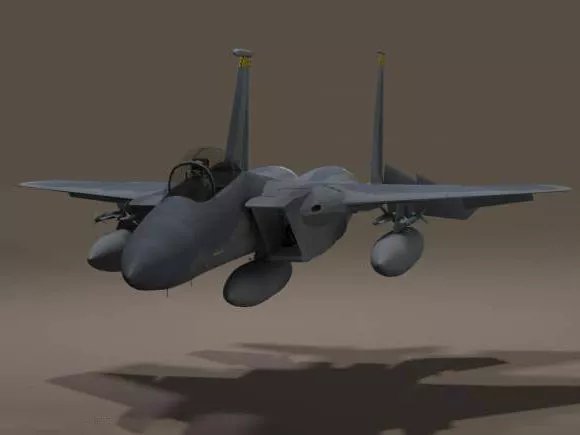 Us F15c Fighter Aircraft 3d model Us F15c Fighter Aircraft 3d model