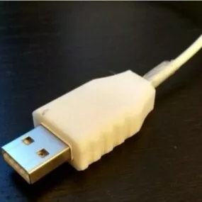 Usb Apple Strain Relief Printable 3d model
