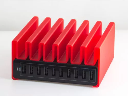 Printable Usb Charging Stand 3d model Printable Usb Charging Stand 3d model