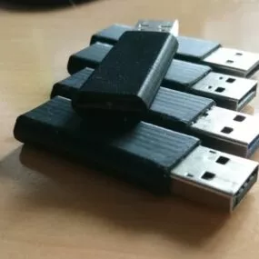 Usb Slim Case Printable 3d model