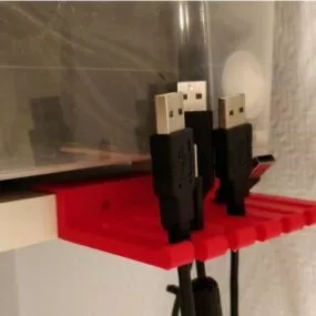 Usb Cable Oganizer Printable 3d model