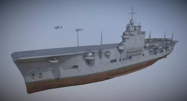 Training Ship Amerigo Vespucci 3d model