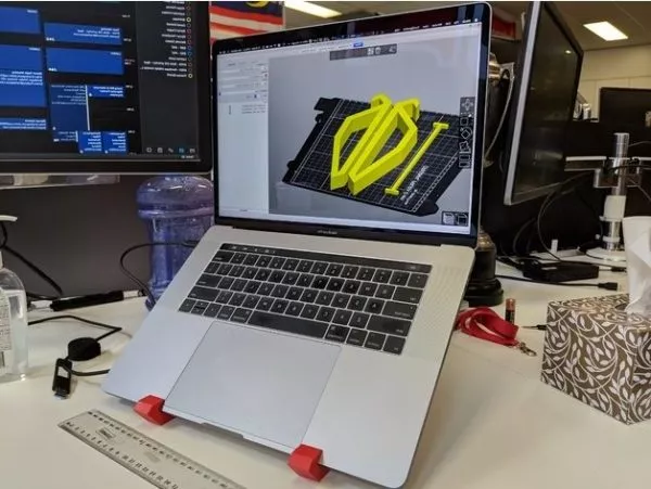 Hp Envy Notebook Laptop 3d model