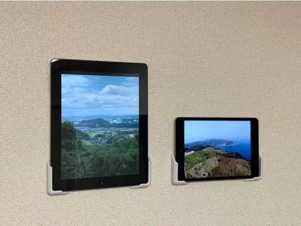 Printable Universal Tablet Wall Mount 3d model Printable Universal Tablet Wall Mount 3d model