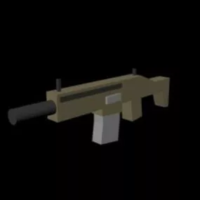 Heartbreaker Gun Weapon 3d model