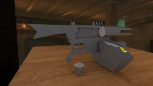 Powered Rifle Gun 3d model
