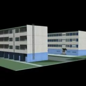 Urban Building Modern Architecture 3d model