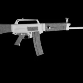 Usas Rifle Gun Weapon 3d model