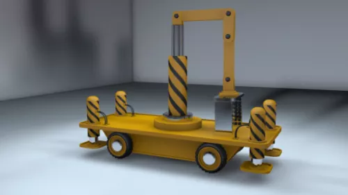 Gun Bot 3d model