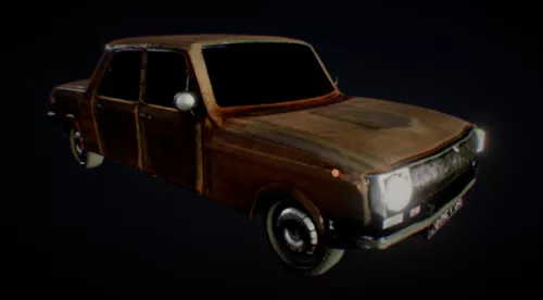 Volga Gaz Car Design 3d model Volga Gaz Car Design 3d model