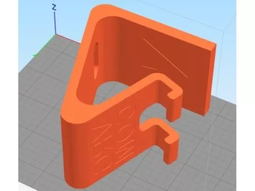 Vrgcom Phone Stand Printable 3d model Vrgcom Phone Stand Printable 3d model