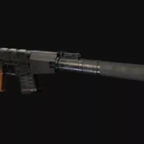 Vss Attack Gun 3d model