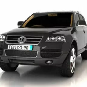 Vw Touareg Suv Car 3d model