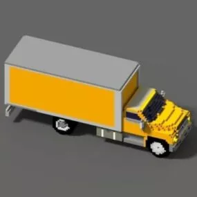 Cargo Van Car 3d model