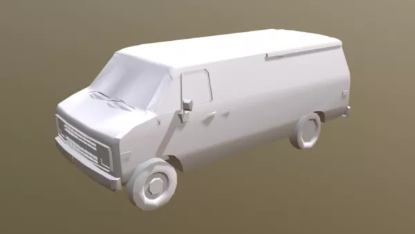 Campervan 3d model