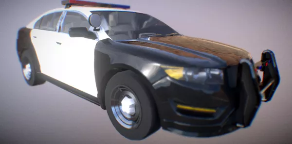 Vapid Interceptor Car Free 3d Model - .Dae - Open3dModel