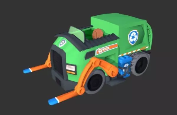 Gaming Vehicle Rocky 3d model Gaming Vehicle Rocky 3d model