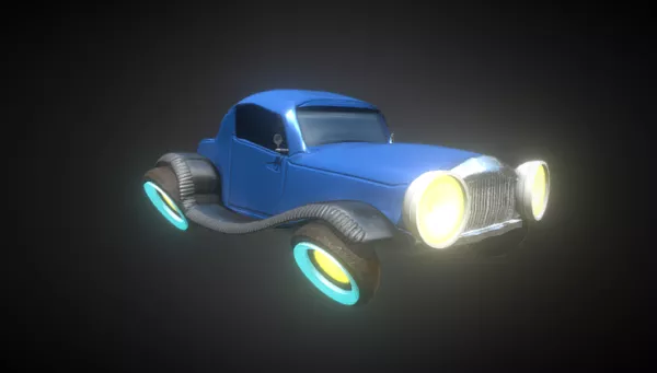Vintage Vehicle Car Design 3d model Vintage Vehicle Car Design 3d model