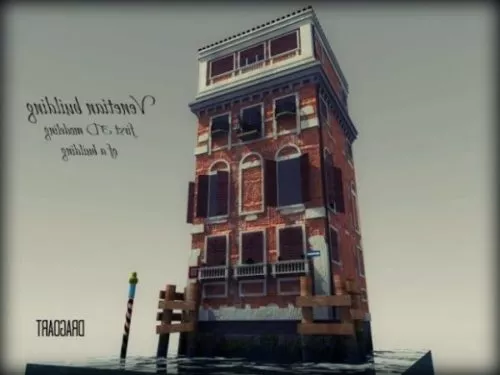 Venetian Renaissance Architecture 3d model Venetian Renaissance Architecture 3d model