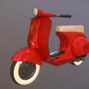 Vespa 150cc Scooter 3d model